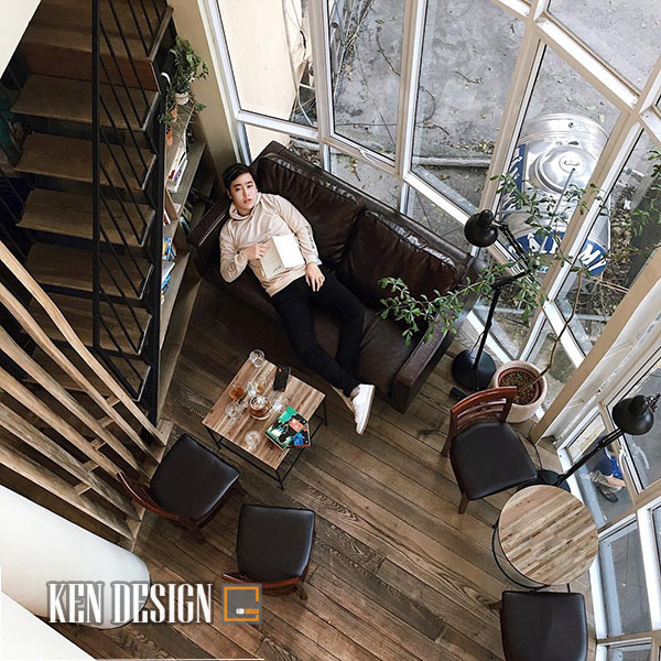 Thiết kế quán cafe ấm cúng